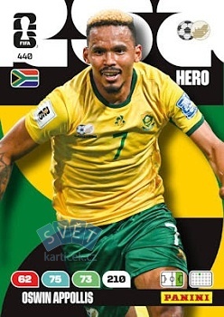 Oswin Appollis South Africa Panini FIFA World Cup 2026 Adrenalyn XL #440